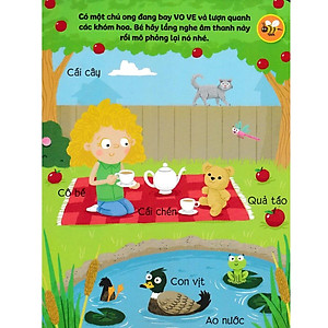 Những Từ Vựng Đầu Đời Của Bé  - Âm Thanh Ngộ Nghĩnh - Sách Âm Thanh Tân  Việt