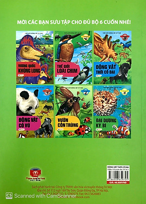 Sách Thế Giới Động Vật Kì Thú - Động Vật Thời Cổ Đại