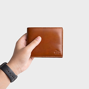 Ví nam da bò Lata ( Thời trang nam - Ví da thật LVN84 )