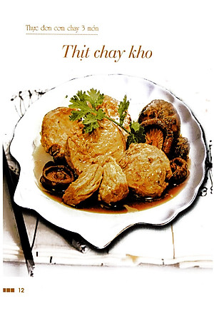 Sách Thực Đơn Cơm Chay 3 Món