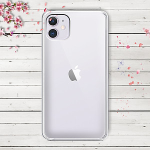 Ốp lưng cho Iphone 11 - 01240 - Ốp dẻo trong - Hàng Chính Hãng