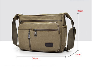 Túi đeo chéo nam vải canvas cao cấp phong cách mới