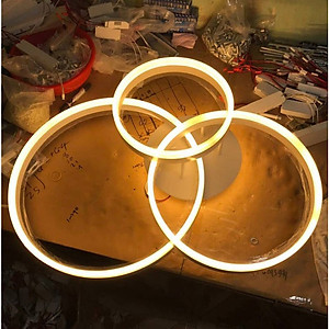 Đèn trần PAPE với 3 chế độ ánh sáng hiện đại trang trí nội thất sang trọng kèm điều khiển [ ẢNH THẬT 100% ].