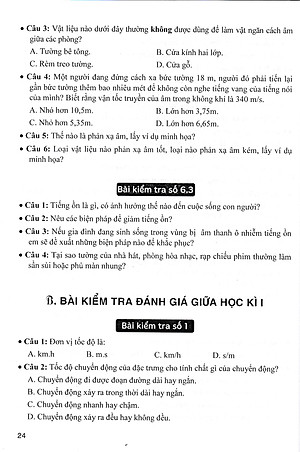 Sách tham khảo- Đề Kiểm Tra, Đánh Giá Vật Lí 7 - Khoa Học Tự Nhiên (Bám Sát SGK Kết Nối Tri Thức Với Cuộc Sống)_HA