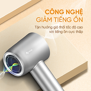 Máy Sấy Tóc Ion Âm Tốc Độ Cao Life360 LF-MST23, Sấy Nóng Lạnh, Sấy Nhanh, Không Ồn - Hàng Chính Hãng - Bảo Hành 1 năm