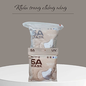 [100 Cái 6A] Thùng/Combo Khẩu Trang Y Tế Kháng Khuẩn Chống Nắng 6A  An Tâm -10 Túi/100 Cái