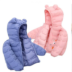 Áo phao trẻ em, áo khoác siêu nhẹ cho bé trai bé gái dày và ấm chuẩn hàng loại 1