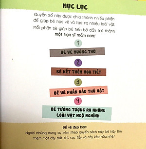 Sách Tay Khéo Tay Xinh - Bé Vẽ Muông Thú