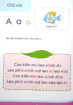 Vở Nhận Biết Và Tập Viết ABC Qua Các Trò Chơi Trí Tuệ - Tập 1 (2021)
