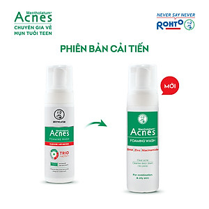 Sữa rửa mặt tạo bọt ngăn ngừa mụn Acnes Foaming Wash 150ml