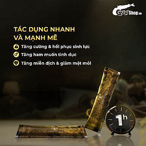 Tinh chất phục hồi sức khỏe và tăng cường sinh lý nam giới Hachimitsu - Gói 20gr