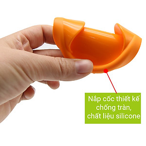 Đũa Inox xỏ ngón Hàn Quốc giúp bé tập gắp thức ăn Edison hình Pororo - Đồ dùng ăn dặm chính hãng 9644