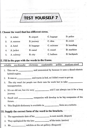 Sách BÀI TẬP TIẾNG ANH 7 DÙNG KÈM SGK TIẾNG ANH 7 - BÁM SÁT SGK CÁNH DIỀU ( I - LEARN SMART WORLD ) - KHÔNG ĐÁP ÁN