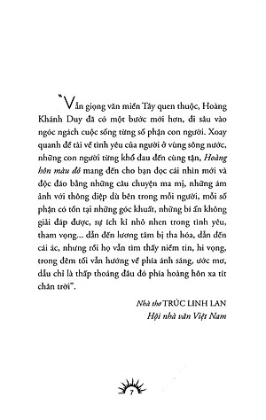 Sách Hoàng Hôn Màu Đỏ
