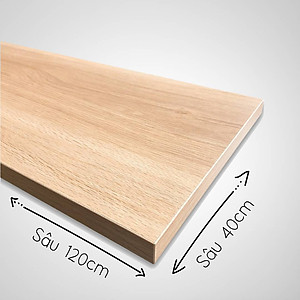 Kệ gỗ SMLIFE Railshelf 30x60cm - Phụ Kiện Thành Phần Để Lắp Hệ Kệ Ray Tường Railshelf