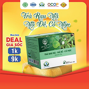 Trà Rau Má Mã Đề Cỏ Mực Hộp 30 Túi Lọc Của Siêu Thị Thiên Nhiên