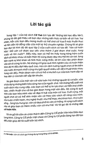 Sách - Cờ Vua - Tập 2 - Ván Cờ Hoàn Hảo (Tái Bản 2024)