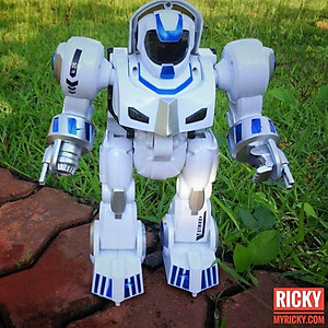 ROBOT LẬP TRÌNH điều khiển từ xa thông minh -Biến hình, Bước đi, nói chuyện như thật - Cảm Ứng Vân Tay