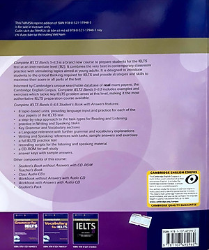 Complete IELTS B2 Student's Book with answer & CD-Rom