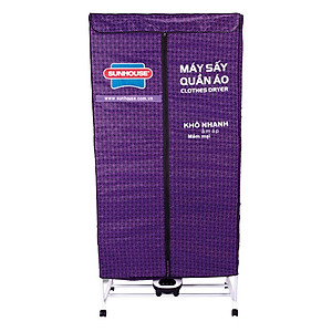 Máy Sấy Quần Áo Sunhouse SHD2707 - Tím - Hàng chính hãng