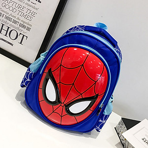 Balo Cho Bé Trai Từ 1 Đến 6 Tuổi Đi Học Người Nhện Chống Thấm Nước - BEE GEE HS1023A