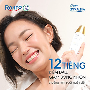 Kem chống nắng Skin Aqua dưỡng trắng, kiểm dầu, dùng hàng ngày dạng sữa Sunplay Skin Aqua Clear White Eco Việt Nam SPF50, PA++++ 55g