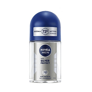 Lăn Khử Mùi Nivea Nam Phân Tử Bạc Silver Protect 25ml - 83779 