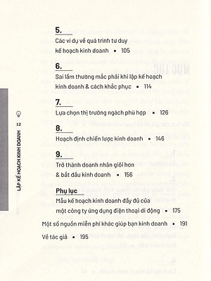 Sách Lập Kế Hoạch Kinh Doanh Cho Người Mới Bắt Đầu