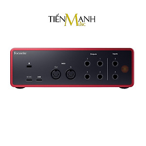 Focusrite 4i4 Gen 3, Gen 4 Sound Card Âm Thanh Scarlett - Focus USB Audio SoundCard Gen3 - Gen4 Hàng Chính Hãng