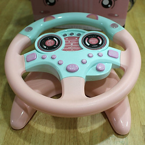 Đồ chơi Vô Lăng Tập Lái Cho Bé RongDali Toys, nhựa ABS, 2 màu cho bé trai và gái
