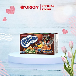 Bánh Cá Marine Boy Orion vị Gà BBQ 35g/hộp