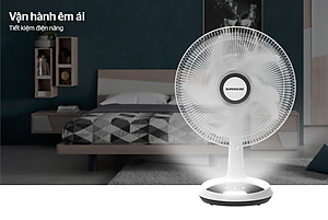 Quạt Sạc Tích Điện Sunhouse SHD7223 (24W) - Hàng Chính Hãng