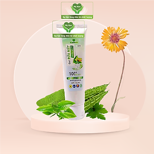 GEL RỬA MẶT THIÊN NHIÊN CHIẾT XUẤT KHỔ QUA VÀ TINH CHẤT TRÀ XANH MẸ KEN 100ml - Dành cho da hỗn hợp, da nhờn, da mụn