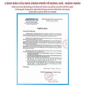 Que thử đường huyết ACON On Call Plus hộp 50 que