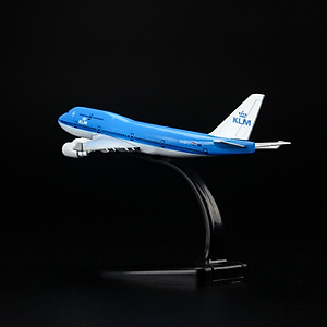 Mô Hình Máy Bay Trưng Bày Boeing 747 Klm Airlines Everfly