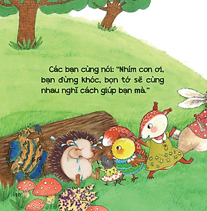 Bộ Sách Phát Triển IQ - EQ Đầu Đời Cho Bé - Biết Quý Trọng Tình Bạn - Nhím Con Mặc Áo