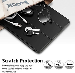 Bao da cho iPad Gen 8 10.2 2020 ESR Rebound Slim Smart Case - Hàng Nhập Khẩu
