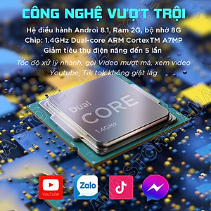 Đồng hồ Thông minh AMA Watch Y86 có CHPlay xem được Youtube có Za.lo Gắn sim 4G Định vị Kép GPS Wifi cho Trẻ em cấp 1 2 - Hàng chính hãng