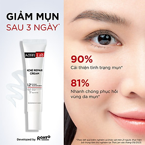 Kem dưỡng da giảm mụn chuyên sâu Acnes Lab Acne Repair Cream 20g