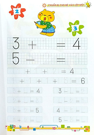 Sách Chuẩn Bị Cho Bé Vào Lớp Một - Làm Quen Với Chữ Số (Tập 2)