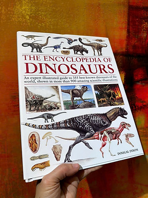 Sách - The Encyclopedia of Dinosaurs by Dougal Dixon - Sách về khủng long, tiếng anh