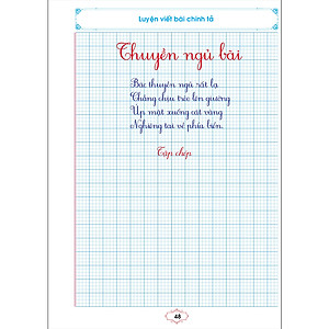  Luyện viết  chữ thường cỡ nhỏ ( vở ô ly có mẫu nét cơ bản, chữ thường, chữ ghép và câu)