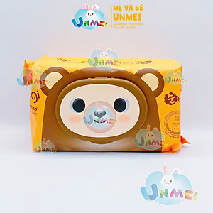 Khăn ướt Agi không mùi 100 tờ (màu ngẫu nhiên)