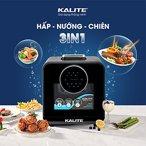 Nồi Chiên Hơi Nước Kalite Steam Star Tích Hợp 10 Chương Trình Nấu Dung Tích 15 Lít Công Suất 1800 W - Hàng Chính Hãng