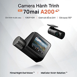 Camera hành trình 70mai A200 fullHD 1080P HDR - Hàng chính hãng