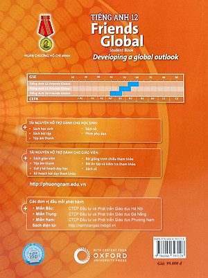 Tiếng Anh 12 Friends Global - Student Book