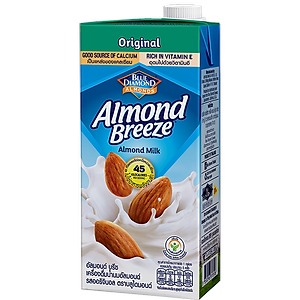 Sữa Hạt Hạnh Nhân ALMOND BREEZE Nguyên Chất Hộp 946ml