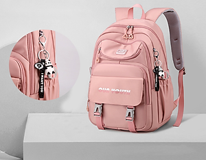 Balo nữ sinh đi học không thấm nước cao cấp phong cách hàn quốc 15.6"