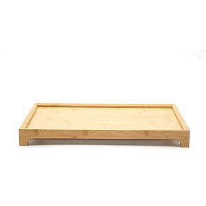 Khay trà bằng gỗ Tre kiểu Nhật (Hàng VN), 40x25x4cm