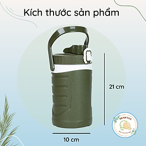 Bình giữ nhiệt nóng lạnh 1L Việt Nhật, Bình đựng nước, đựng trà bảo quản nhiệt độ tốt